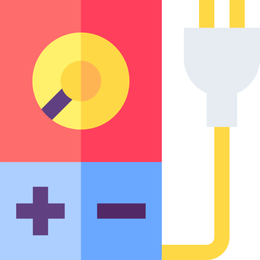 dimmer Basic Straight Flat icon