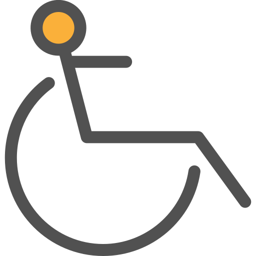 Wheelchair Generic Fill & Lineal icon