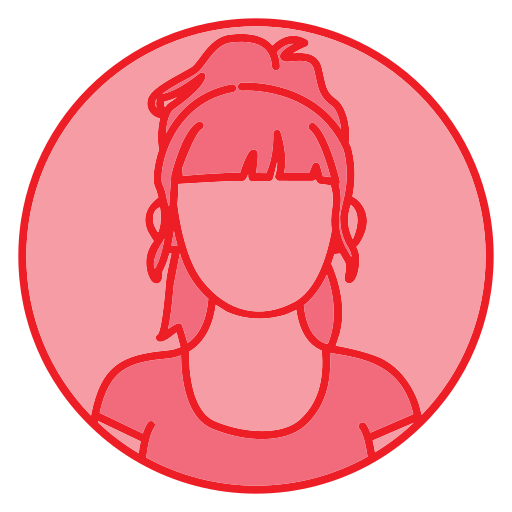 女性 Generic Outline Color icon