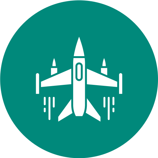 Fighter jet Generic Mixed icon