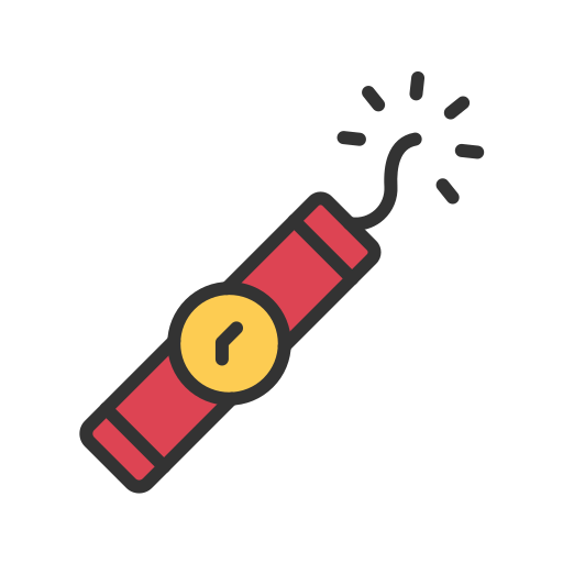 Dynamite Generic Outline Color icon
