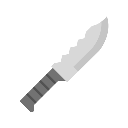 nóż Generic Grey ikona
