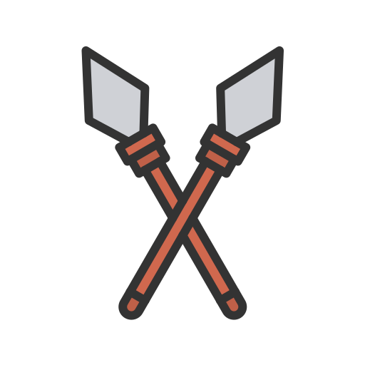 Spear Generic Outline Color icon
