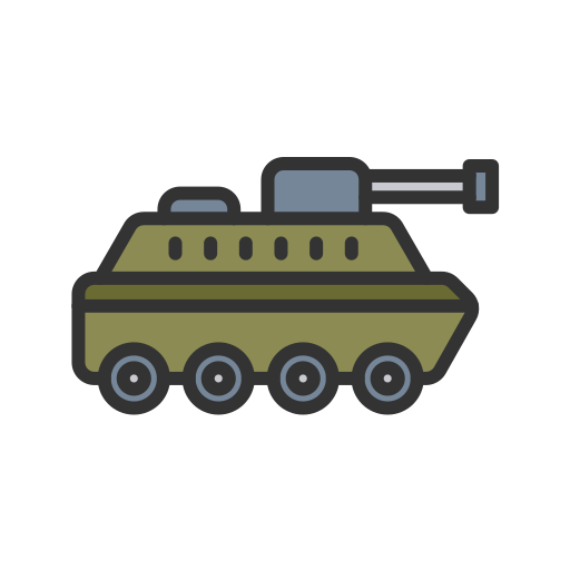 탱크 Generic Outline Color icon