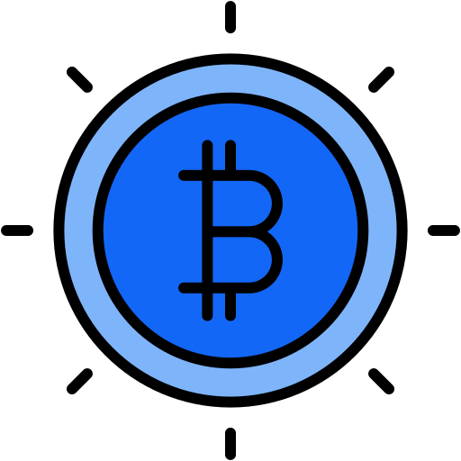 Crypto Generic Outline Color icon