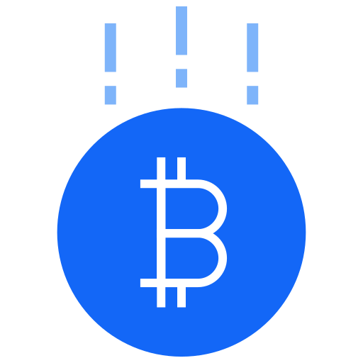 bitcoin Generic Flat icoon