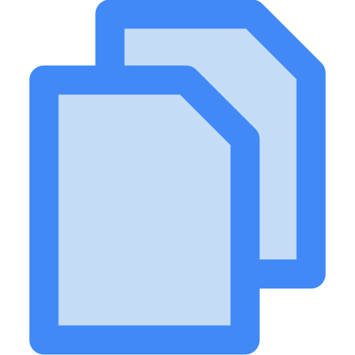 Copy Generic Blue icon