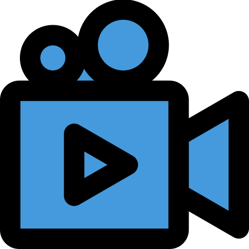 videokamera Generic Outline Color icon