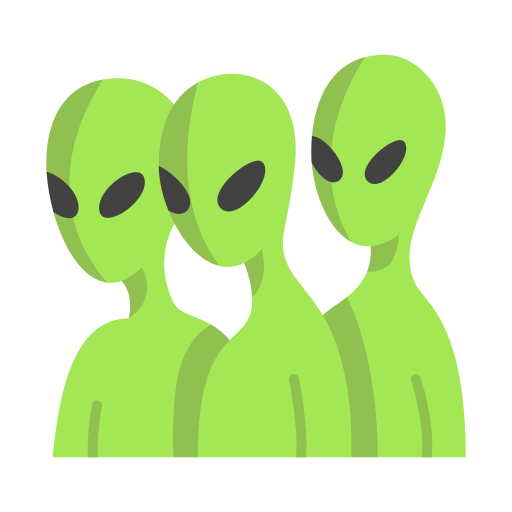 Aliens Generic Flat icon