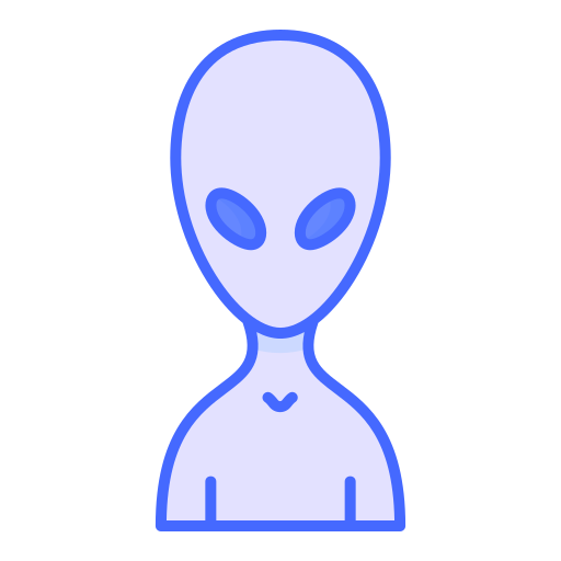 외계인 Generic Blue icon