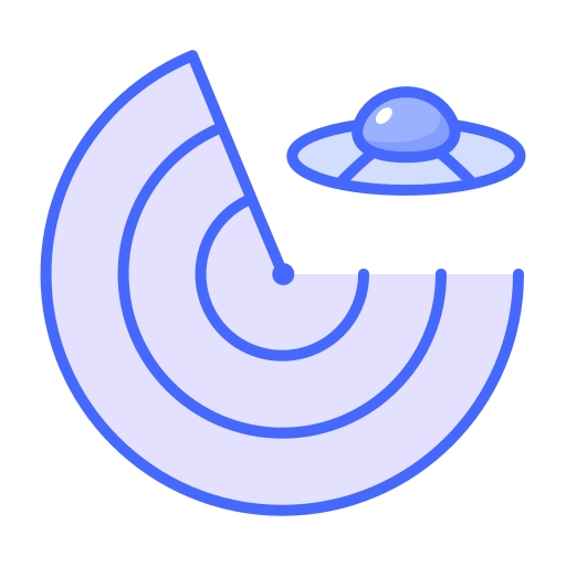 レーダー Generic Blue icon