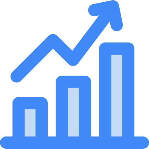 statistiques Generic Blue Icône