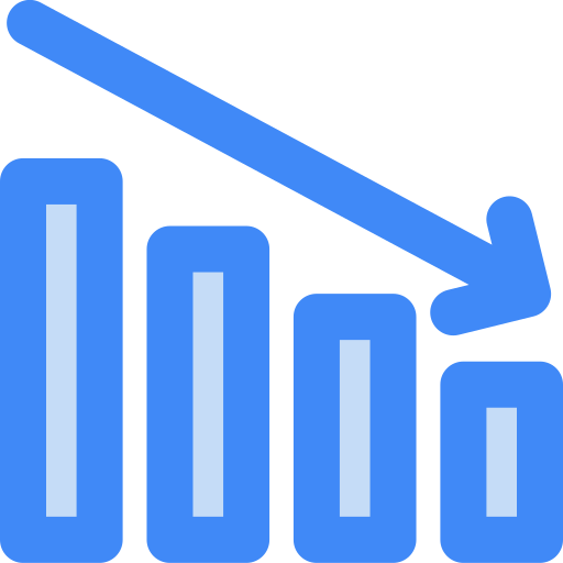 statistieken Generic Blue icoon