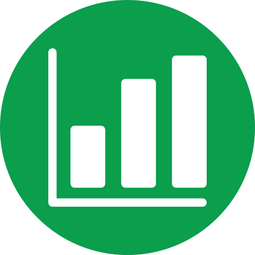 gráfico de barras Generic Mixed Ícone