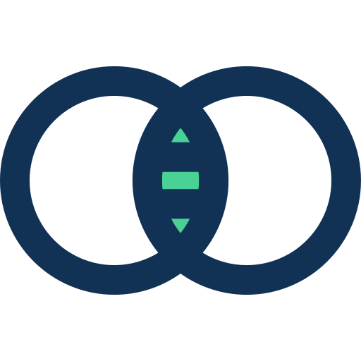 diagramma di venn Generic Fill & Lineal icona