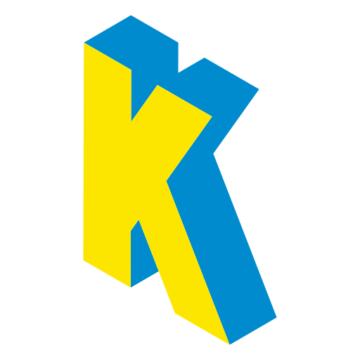 litera k Generic Flat ikona