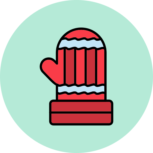 rękawiczka Generic Outline Color ikona