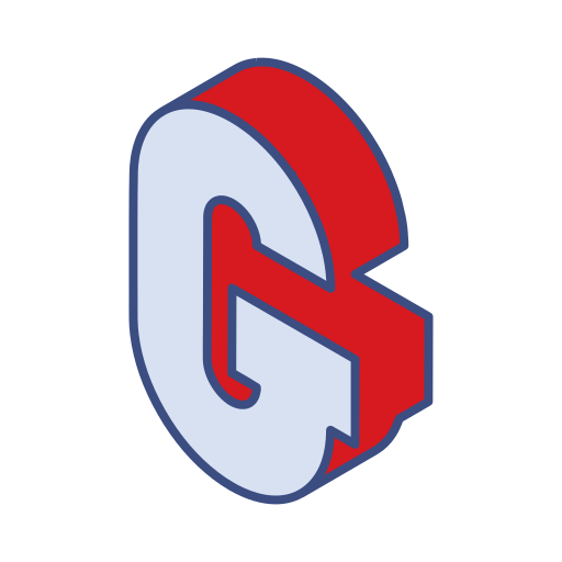 文字g Generic Outline Color icon