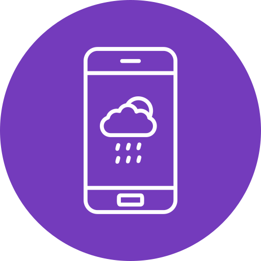 weer-app Generic Flat icoon