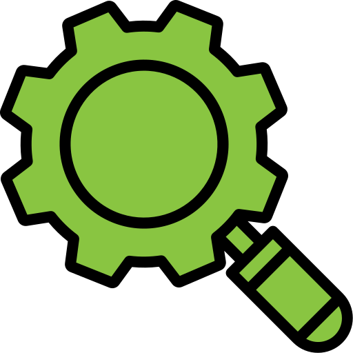 Loupe Generic Outline Color icon