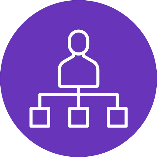 Hierarchical structure Generic Flat icon