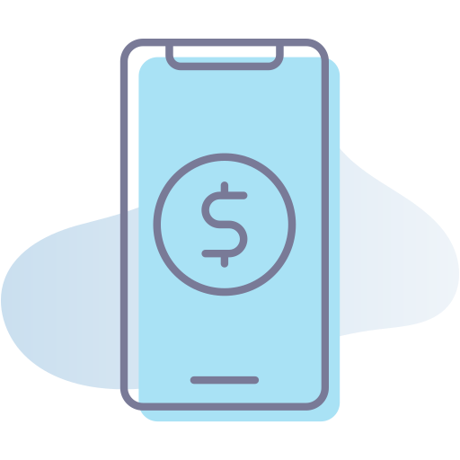 digitales geld Generic Rounded Shapes icon