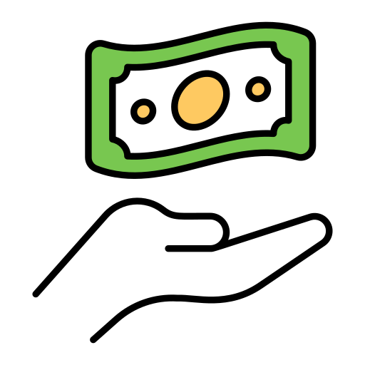 dinero Generic Outline Color icono