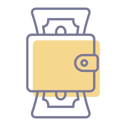 Wallet Generic Color Omission icon