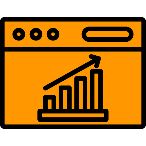 statistiques Generic Outline Color Icône