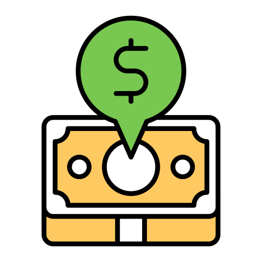 dinero Generic Outline Color icono