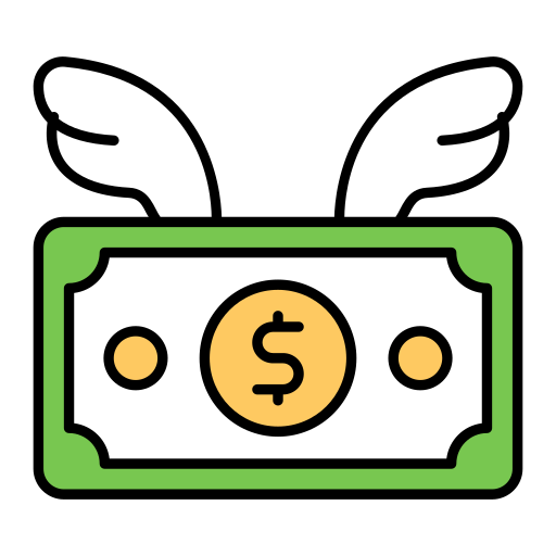 dinero Generic Outline Color icono