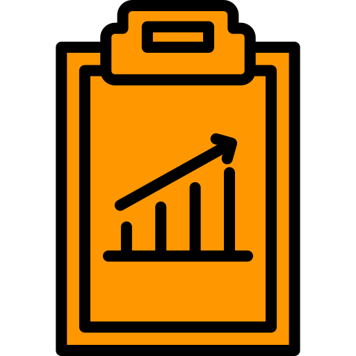 Statistic Generic Outline Color icon