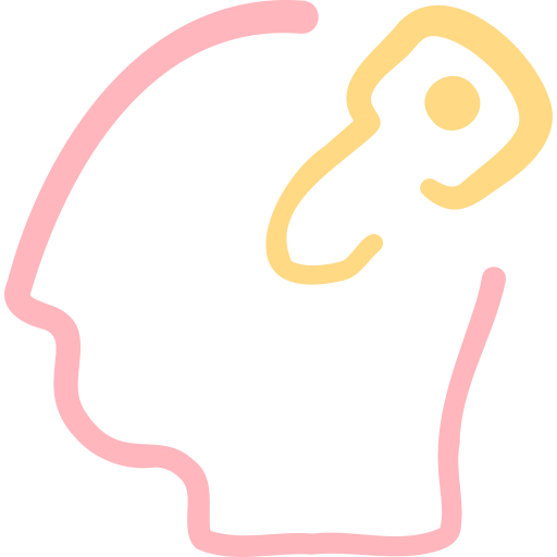 usuario Basic Hand Drawn Color icono