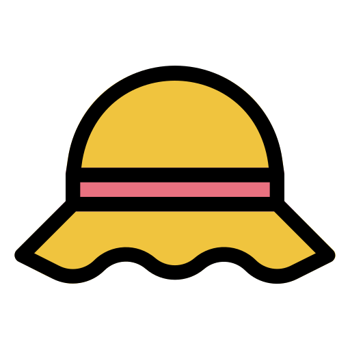 sombrero Generic Outline Color icono