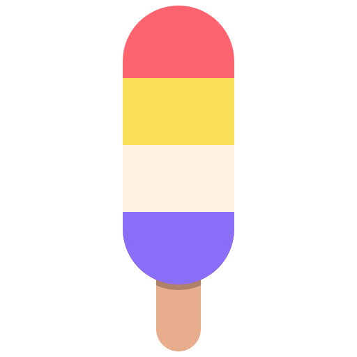 палочка для мороженого Generic Flat иконка