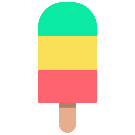 палочка для мороженого Generic Flat иконка