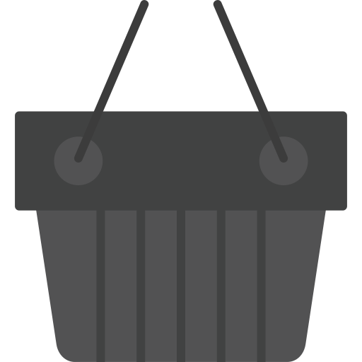 cesta de la compra Generic Grey icono