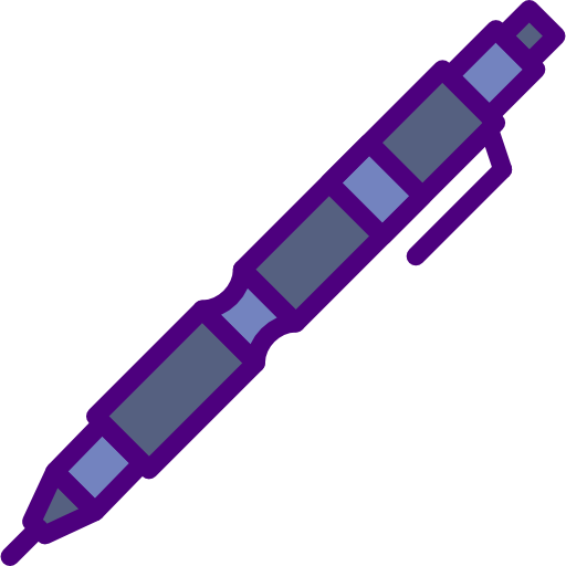 ołówek prettycons Lineal Color ikona