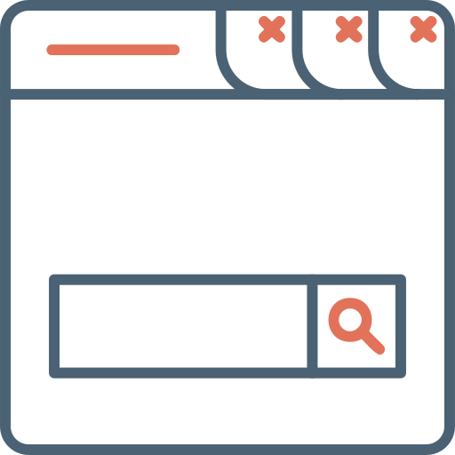 Search bar Generic Outline Color icon