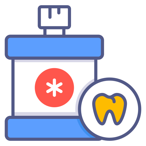 口の衛生 Generic Outline Color icon