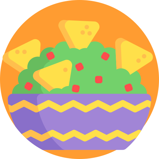 guacamole Detailed Flat Circular Flat icon