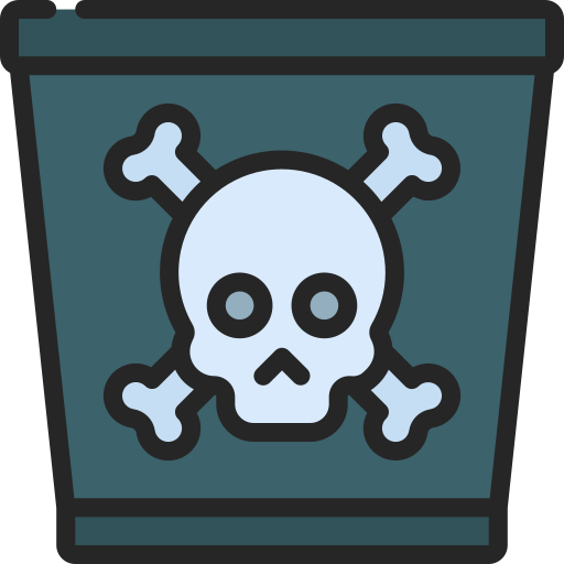 Toxic waste Generic Outline Color icon