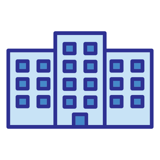 Building Generic Blue icon
