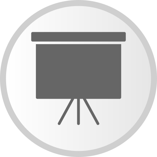 whiteboard Generic Grey icoon