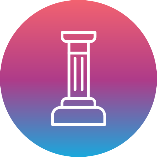Pillar Generic Flat Gradient icon