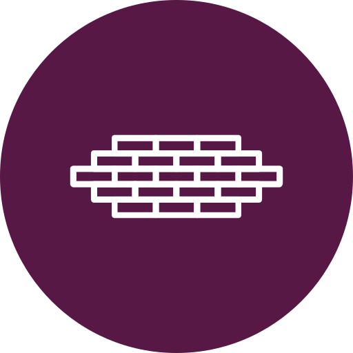 Bricks wall Generic Flat icon