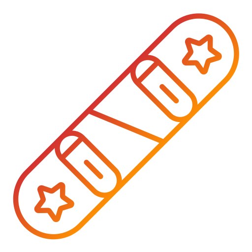 Snowboard Generic Gradient icon