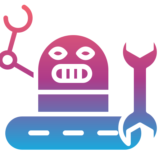 ロボット工学 Generic Flat Gradient icon