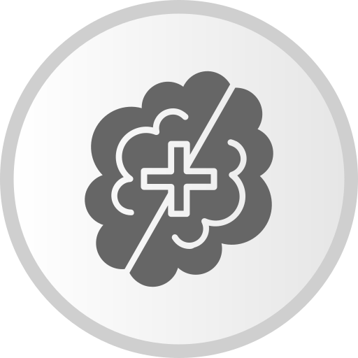 メンタルヘルス Generic Grey icon