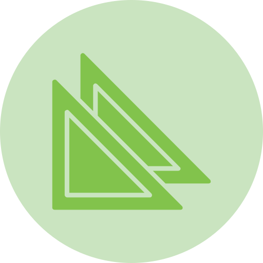 triángulo Generic Flat icono